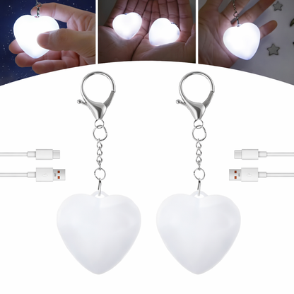 LED Heart lights (2-Pack)